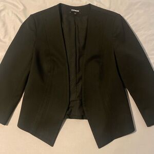Black short waisted Express brand blazer